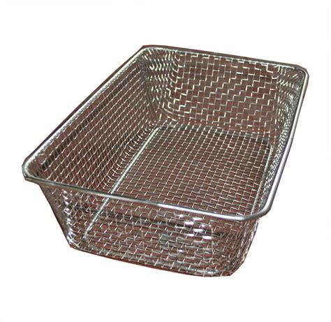 custom metal wire mesh basket fabrication|steel mesh baskets.